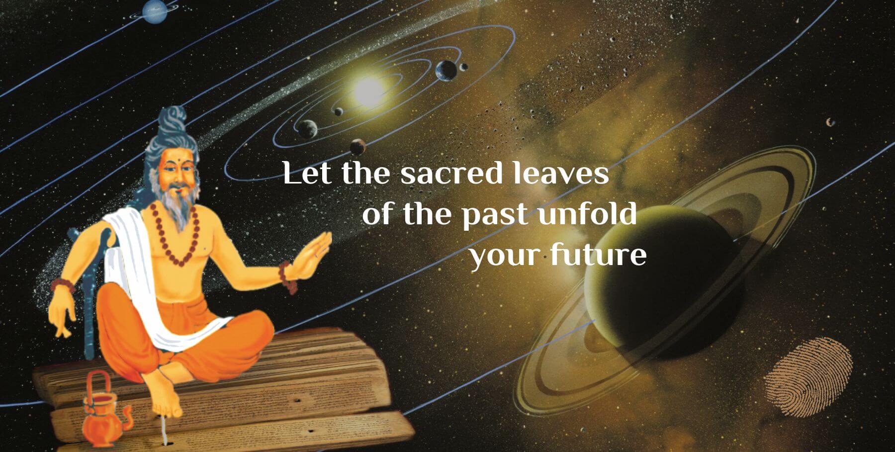 Let the sacred leaves of the past unfold your future
